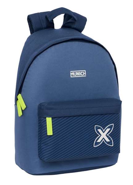 Safta Sac à dos pour ordinateur portable 14,1" Munich Blue Indigo, dimensions 31x41x16 cm