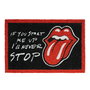 ERIK Paillasson d'entrée en tissu avec motif The Rolling Stones - 405 x 625 x 20 mm