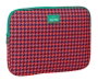 Safta Housse pour Ordinateur Portable 14" Motif Pata de Gallo Corail 34 x 25 x 2 cm