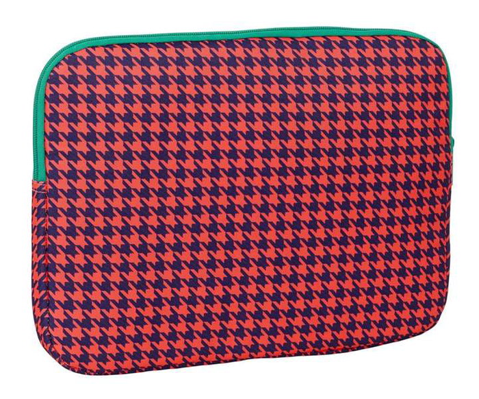 Safta Housse pour Ordinateur Portable 14" Motif Pata de Gallo Corail 34 x 25 x 2 cm