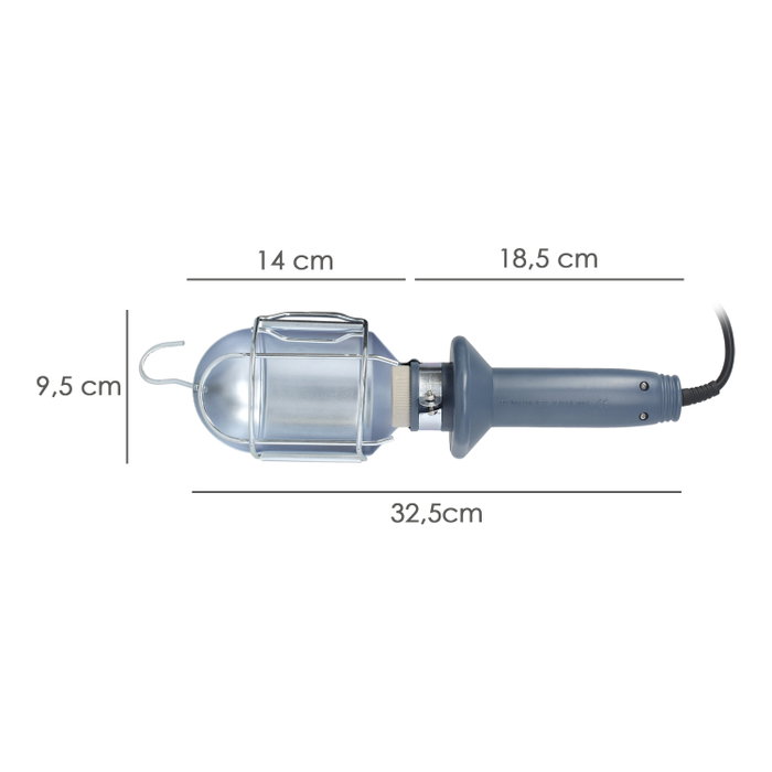 WOLFPACK LINEA PROFESIONAL Lampe Portable Professionnelle Bleue