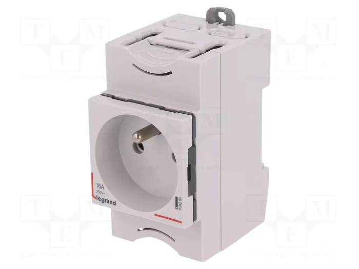 LEGRAND Prise simple type E pour rail DIN LEGRAND Prise simple type E pour rail DIN