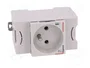 LEGRAND Prise simple type E pour rail DIN