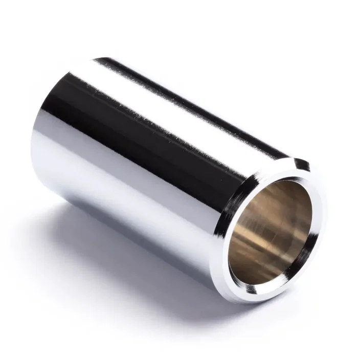 Dunlop Slide Chromed Brass Heavy Wall Short Medium