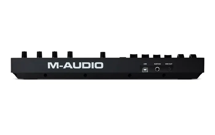 MAUDIO Oxygen Pro Mini – Clavier MIDI 32 touches avec pads RGB et écran OLED