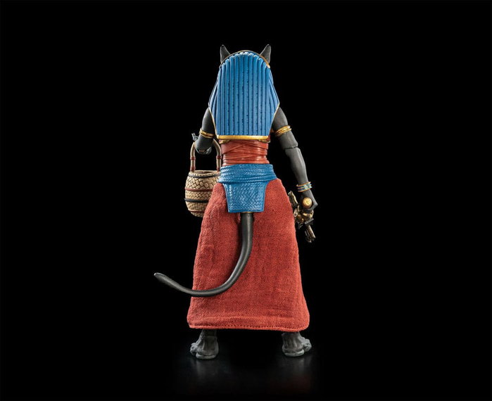 Four Horsemen Toy Design Figura Obscura figurine Bastet Black & Red