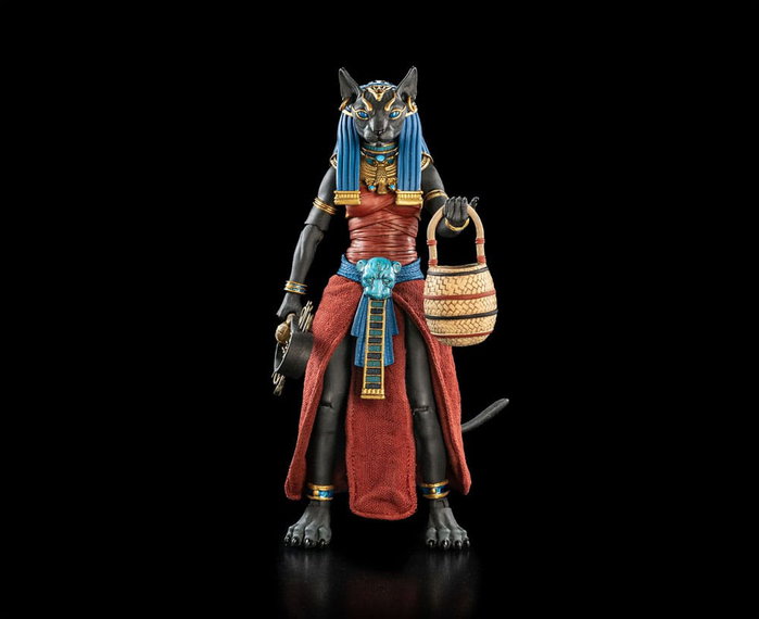 Four Horsemen Toy Design Figura Obscura figurine Bastet Black & Red