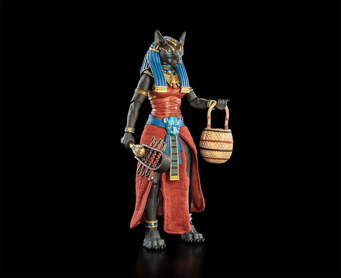 Four Horsemen Toy Design Figura Obscura figurine Bastet Black & Red
