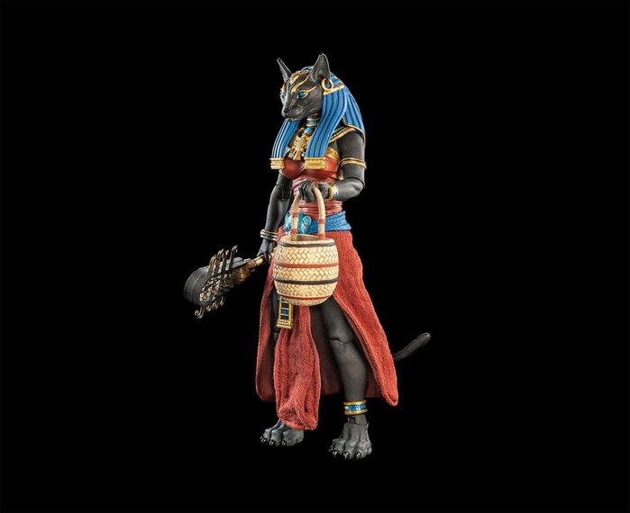 Four Horsemen Toy Design Figura Obscura figurine Bastet Black & Red