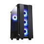 Chieftec GS-01B-OP Boîtier ATX/mATX semi-tour Blanc Noir