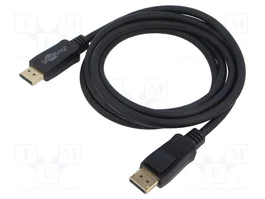 GOOBAY Câble DisplayPort 2.0 - 3m - Noir