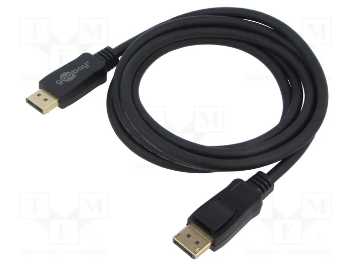 GOOBAY Câble DisplayPort 2.0 - 3m - Noir GOOBAY Câble DisplayPort 2.0 - 3m - Noir