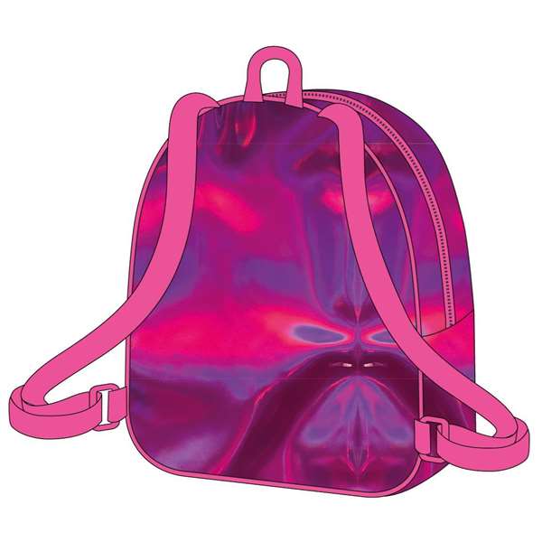 Barbie Sac à dos casual iridescent pour enfant 23 x 20 x 8 cm - Rose