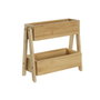 DKD Home Decor Étagère en Bois de Bambou 27 x 12 x 25 cm