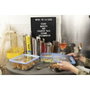 Pyrex Lot de 3 Boîtes de conservation Zero Plastic en verre, 0,8/1,5/2,6 L