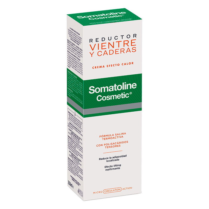 Somatoline Cosmetic Crème Effet Thermique Réductrice Ventre & Hanches 250 ml