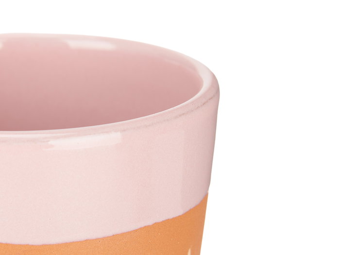 La Dehesa Verre en Terre Cuite Rosa 330 ml 9x9x9 cm (Set de 24)