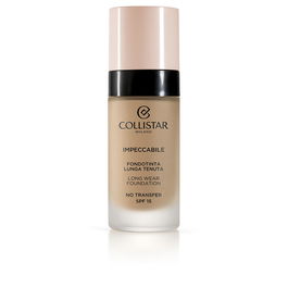 Collistar Base de Maquillage IMPECCABILE #4G Longue Tenue SPF 15 30 ml Hydratation 120h 96% Origine Naturelle