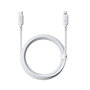 Baseus Silky Series Câble de charge USB-C vers Lightning 20W 2m Blanc Moon