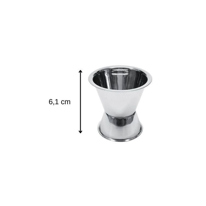 Fackelmann Set Shaker à cocktails 400 ml et Doseur diabolo 2/4 cl