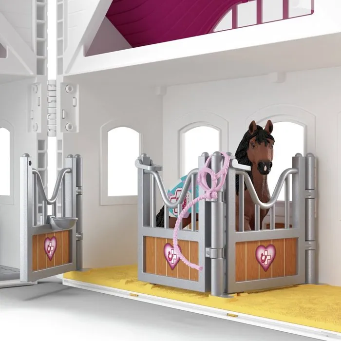 Schleich Figurine Clinique vétérinaire pour chevaux Horse Club 42787