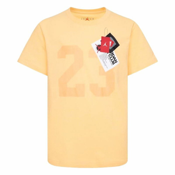 T shirt à manches courtes Enfant Jordan Jdb Aj New With Tags Ss Tee Rouge 18-24 Mois