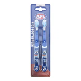 Afl Set Duo de brosses à dents Western Bulldogs, 2 pièces