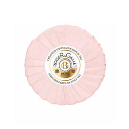 Roger & Gallet Savon Parfumé ROSE - Essence de Rose, Nettoyage Doux, Mousse Riche, Fragrance Fleurie, 100g