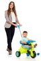 Molto Triciclo Urban Trike City Vert - Tricycle 5 en 1 pour Enfant (89 cm, Dès 10 Mois) en Métal et Plastique