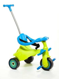 Molto Triciclo Urban Trike City Vert - Tricycle 5 en 1 pour Enfant (89 cm, Dès 10 Mois) en Métal et Plastique