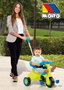 Molto Triciclo Urban Trike City Vert - Tricycle 5 en 1 pour Enfant (89 cm, Dès 10 Mois) en Métal et Plastique