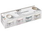 Kreul Set de 4 pots de peinture CHALKY Basicos