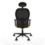 Chaise de Bureau Piqueras y Crespo 1D036N1 Jaune