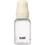 Bibs Biberon bébé avec embout rond en silicone, 150 ml, Ivory