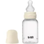 Bibs Biberon bébé avec embout rond en silicone, 150 ml, Ivory