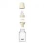 Bibs Biberon bébé avec embout rond en silicone, 150 ml, Ivory