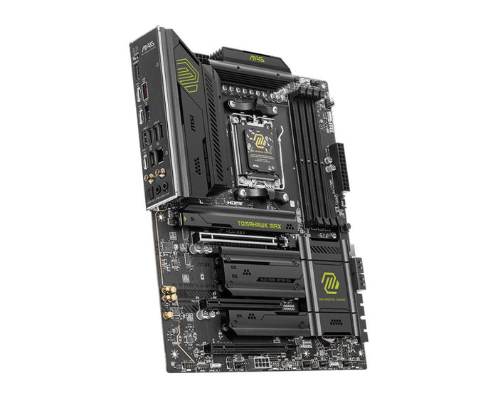 MSI Carte Mère MAG B850 Tomahawk, Socket AM5, DDR5, PCIe 5.0, Wi-Fi 7, ATX