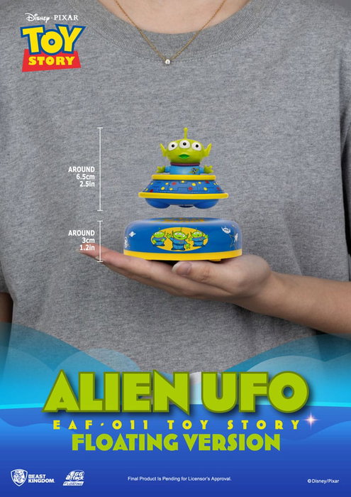 Toy Story diorama Egg Attack Alien UFO Floating Ver. 6 cm