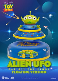 Beast Kingdom Toys Toy Story diorama Egg Attack Alien UFO Floating Ver. 6 cm
