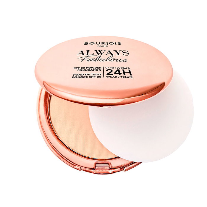 Bourjois Fond de teint poudre Always Fabulous SPF20 #210-Vanille 7 gr Waterproof