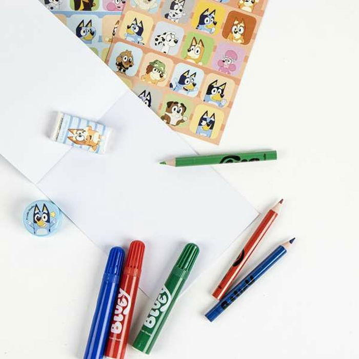 Ensemble de Papeterie Bluey Bleu