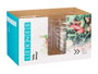 Leknes Bol Carré Transparent 5 L Plastique 25,5 x 25,5 x 12,3 cm (Set de 24)