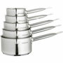 Arthur Martin Set de 5 Casseroles en Acier Inoxydable