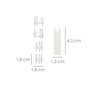 Wolfpack Linea Profesional Hanger 299 H, Pack de 4 unités par clouage