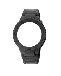 Watxandco Bracelet en Silicone Gris 43mm