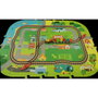 Cefatoys Tren City Adventures - Tapis de jeu en mousse avec circuit de train et 59 pièces