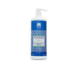 Valquer Mascarilla Capilar Glacial - Mascarilla Réparatrice Totale Effet Glacé avec 93% d'ingrédients naturels pour Cheveux Abîmés - Sans Sulfates, Silicon - Vegan - 1000 ml