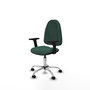 PIQUERAS Y CRESPO Chaise de bureau Algarra, Vert bouteille, Accoudoirs 2D