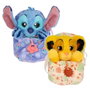 Imc Toys Peluche Baby Paws nouveau-né Stitch avec son et poche transportable personnalisée 10x19x11 cm Dès 18 mois