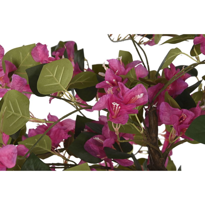 Home ESPRIT Plante décorative Polyéthylène Vert, Fuchsia, Naturel